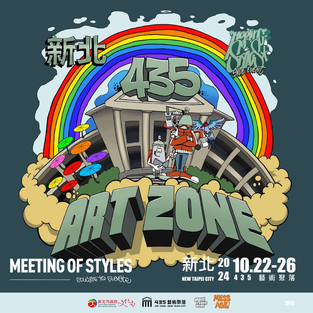 2024 Meeting of Styles 國際塗鴉藝術節│新北站