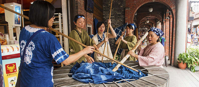 新北市三峽藍染祭り