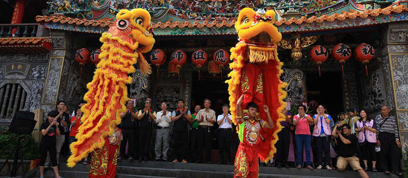 新北市泰山獅王祭り