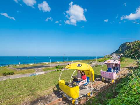 深澳鐵道自行車享受山海一線的騎乘樂趣