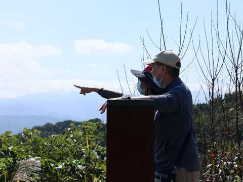 整理過後的平台景致將大臺北地區的美景盡收眼底