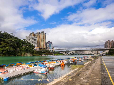 探旅新北定向越野活動新店場在7月16日舉辦，沿著美景，穿梭碧潭堰