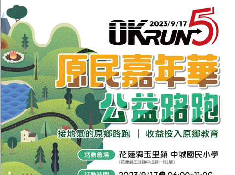 OKRUN 2023愛在玉里海報