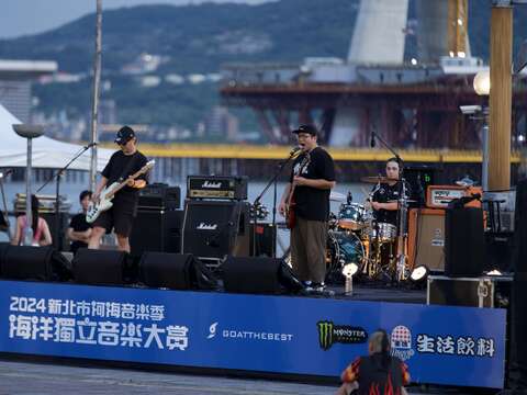 「海洋獨立音樂大賞」30強入選樂團作品風格多元、題材豐富，展現台灣音樂創作的能量，預告今年比賽將更加精彩可期。(圖為2024年資料照)