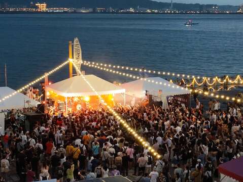 「淡水渔人舞台」将於6月28日至29日於淡水观海广场热力开演。(图为2024年活动资料照)