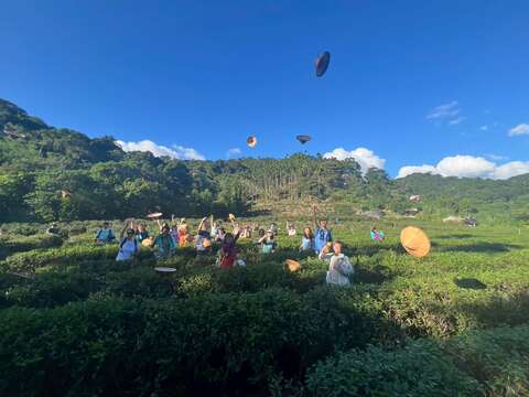 参与者於天芳茶行体验采茶乐趣，在活动中认识地方茶文化与产业特色。