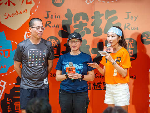 邀請連續三年完成13區賽事的全勤跑者到場分享心得，細數如何透過定向越野重新認識新北。