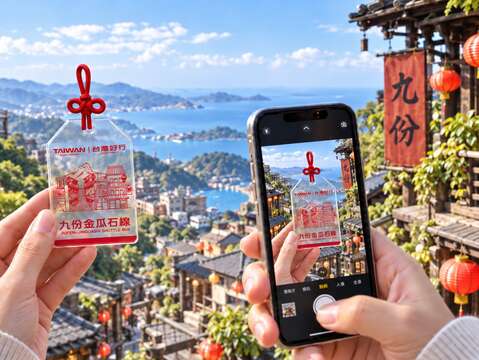 购买套票还可获得精美的好行专属纪念品，其中造型精致的透明御守兼具祈福与收藏价值