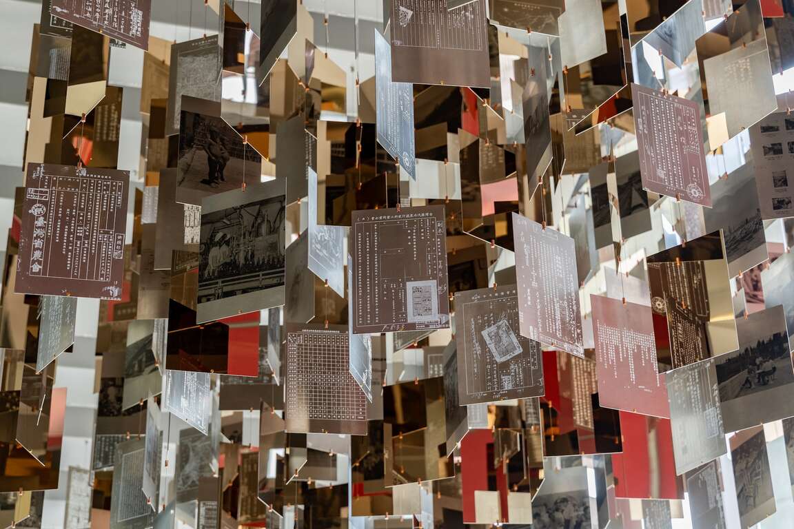 裝置藝術-「以史為鏡」特寫