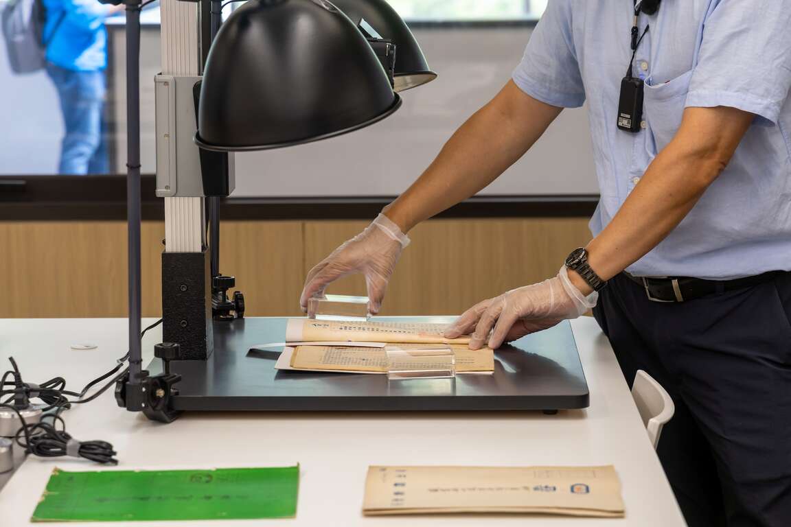 國家檔案閱覽室-原件閱覽