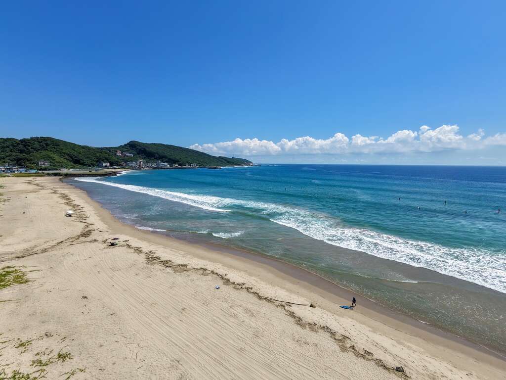 翡翠湾海水浴场空拍