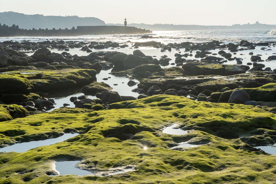 石門洞的海岸地形
