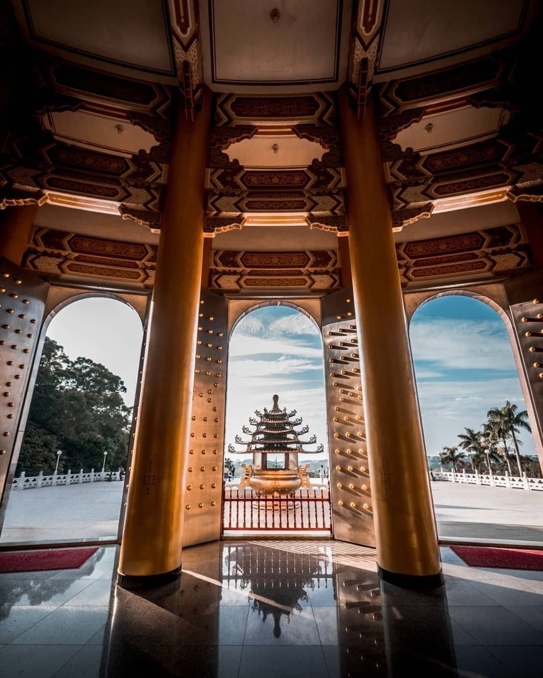 この角度から見る天元宮、見てみませんか？⠀⠀ ⠀⠀ ⠀⠀ ⠀⠀