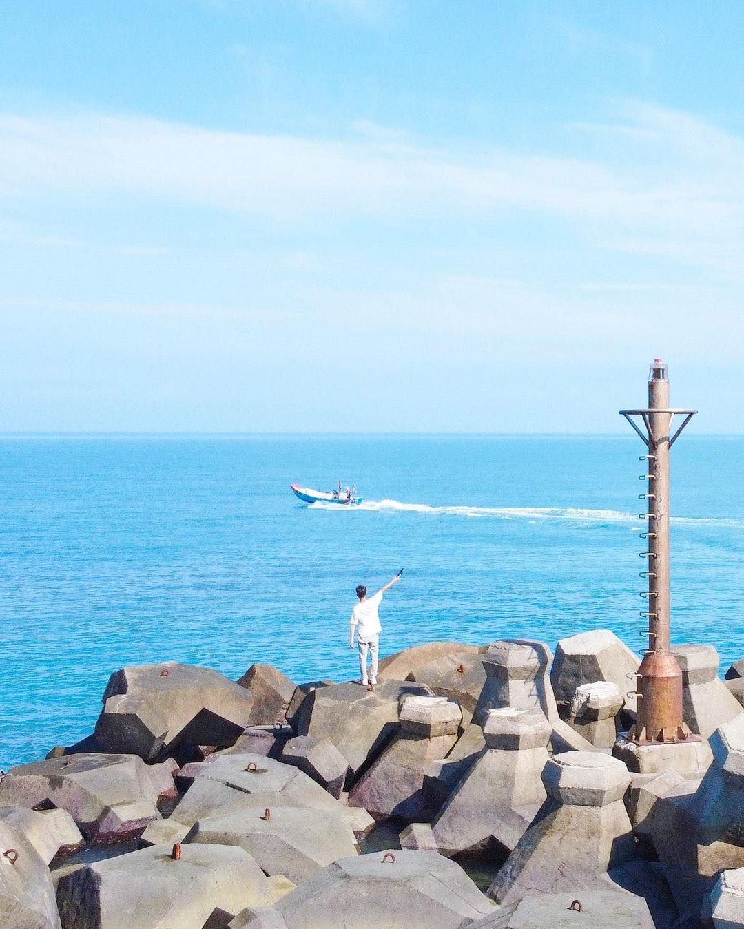 要不要太夢幻！三芝區淺水灣擁有迷人的海濱景色 是北海岸熱門景點之一