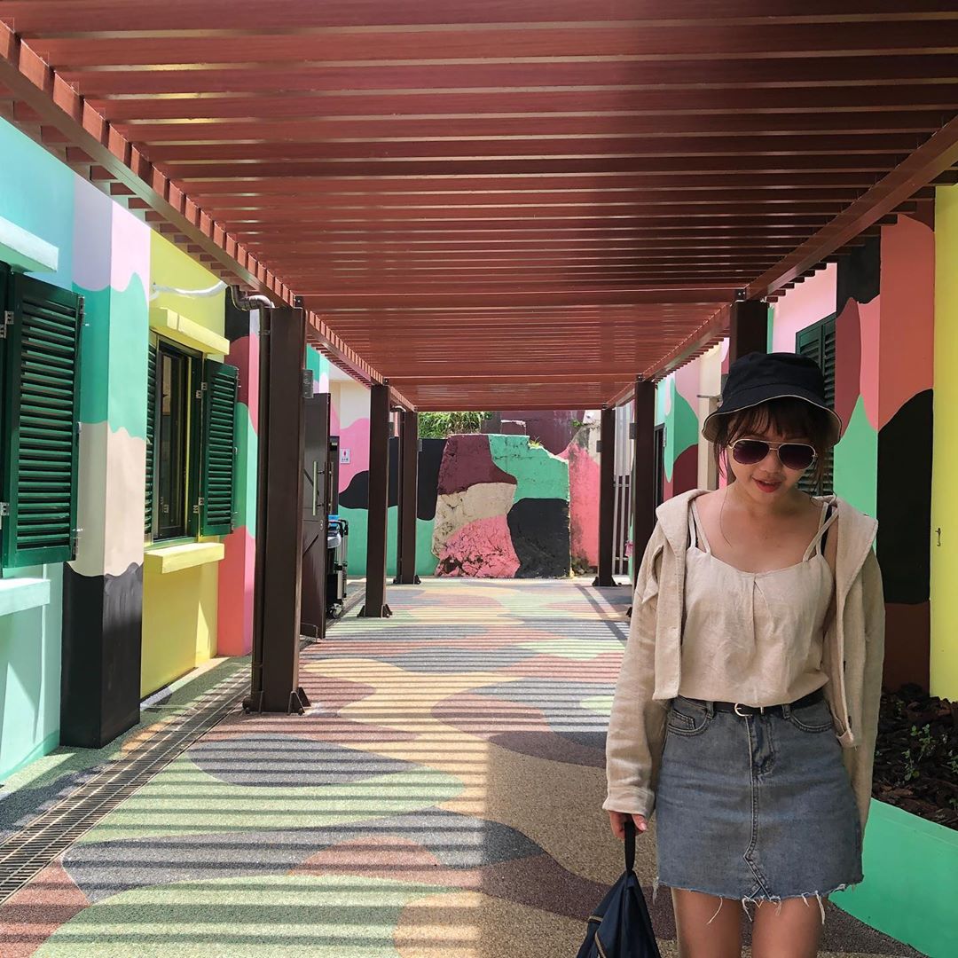 整個景區都是你的伸展台