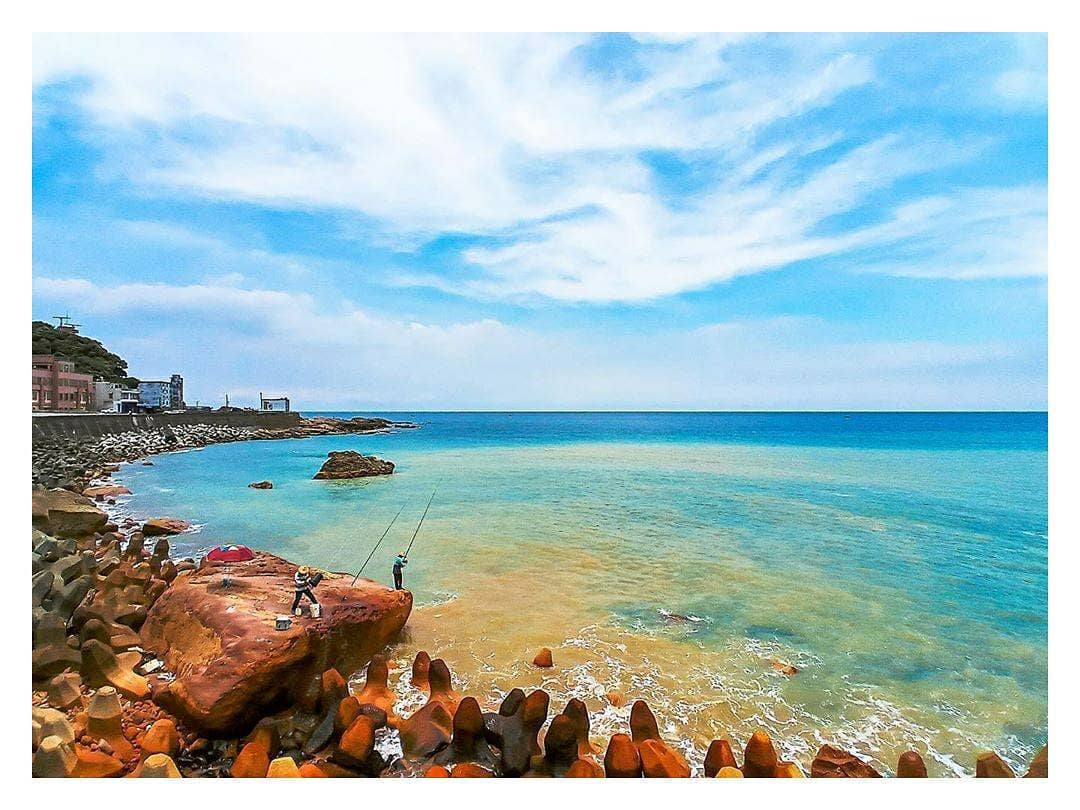 The palette of the ocean, the gradual beauty of Mother Nature.