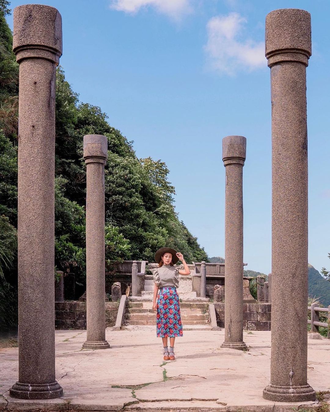 神秘的遺跡纏繞著歷史的洪流，帶著我走進時光隧道。