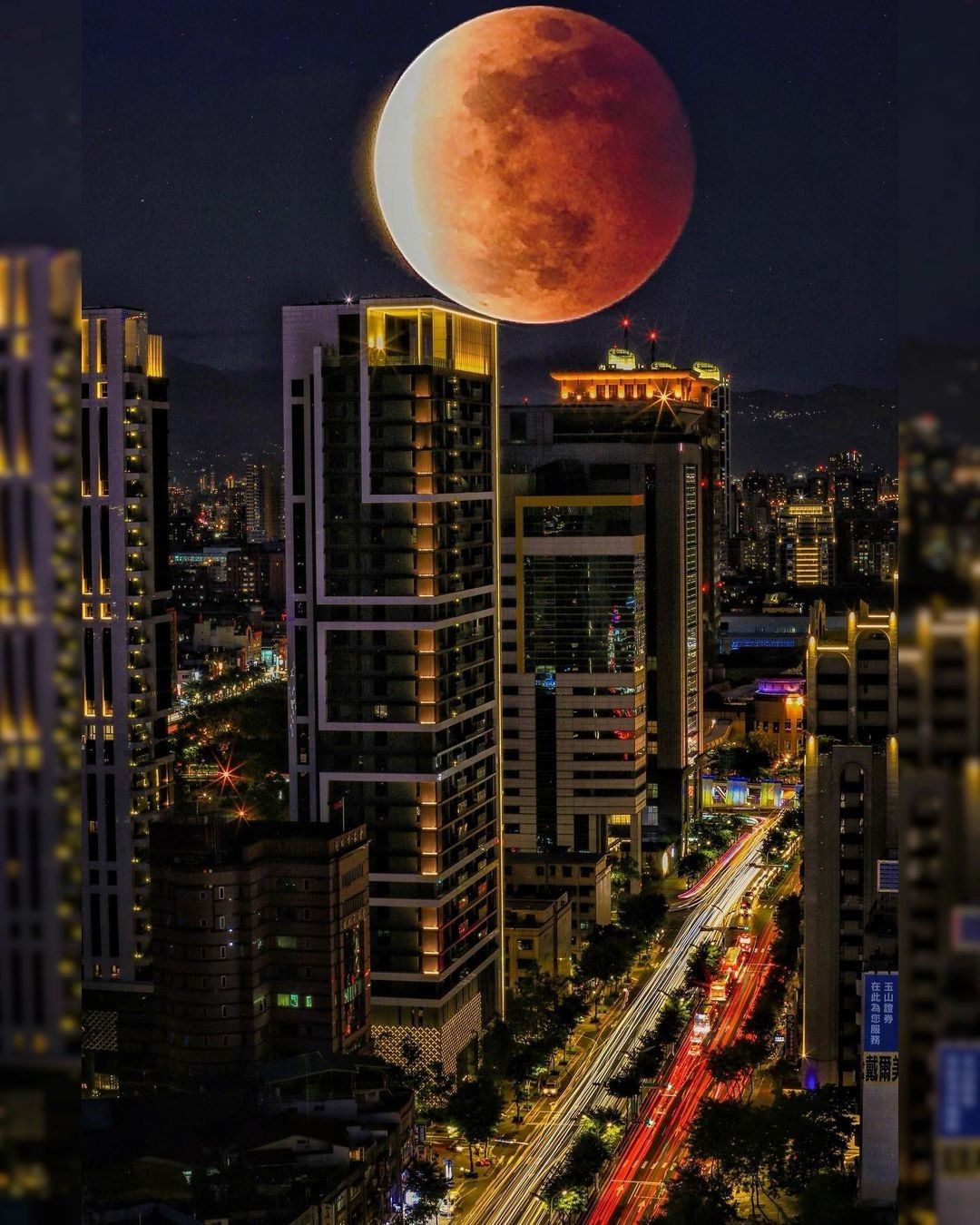 大家有看到前天的 #超級血月 嗎？沒看到沒關係，小編找來超級血月的美照和大家共賞 （〃＾∇＾）o