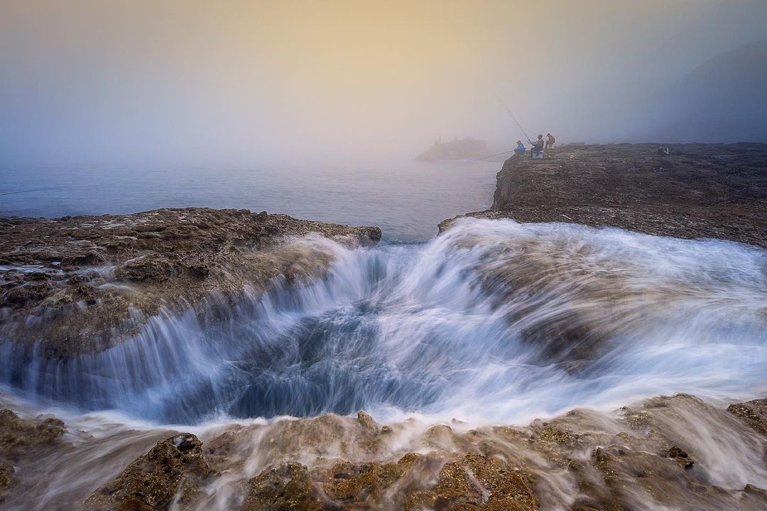 這張照片美如仙境呀！