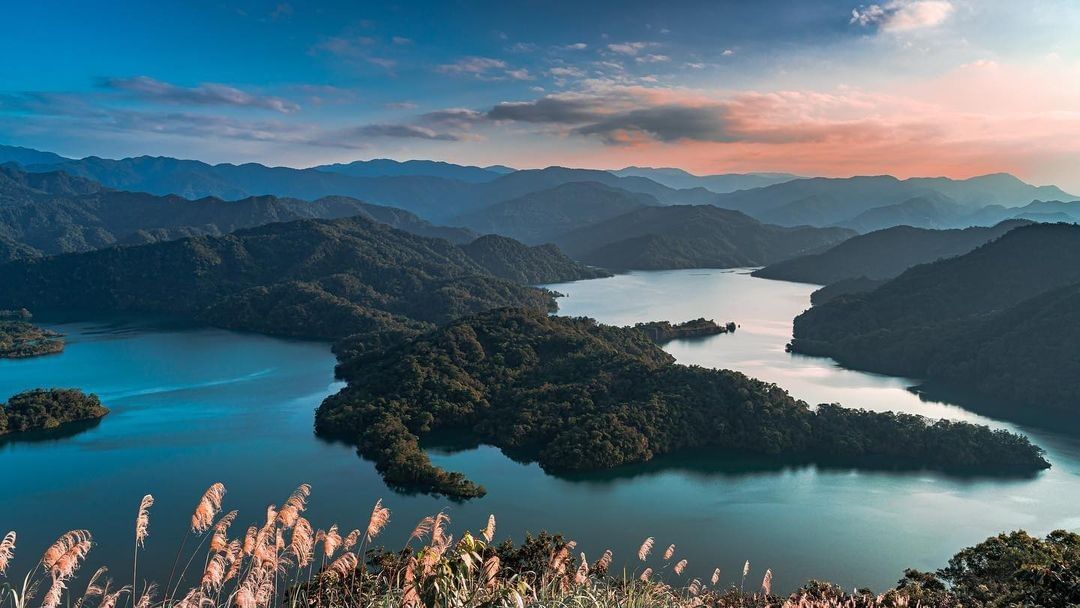 俯瞰翡翠水庫最美的景觀之一