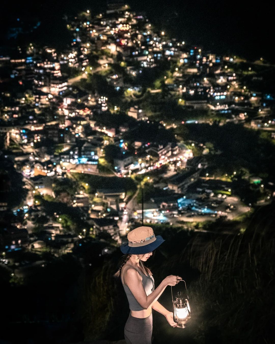 萬家燈火猶如萬點星光，身心都感受到溫暖的色彩