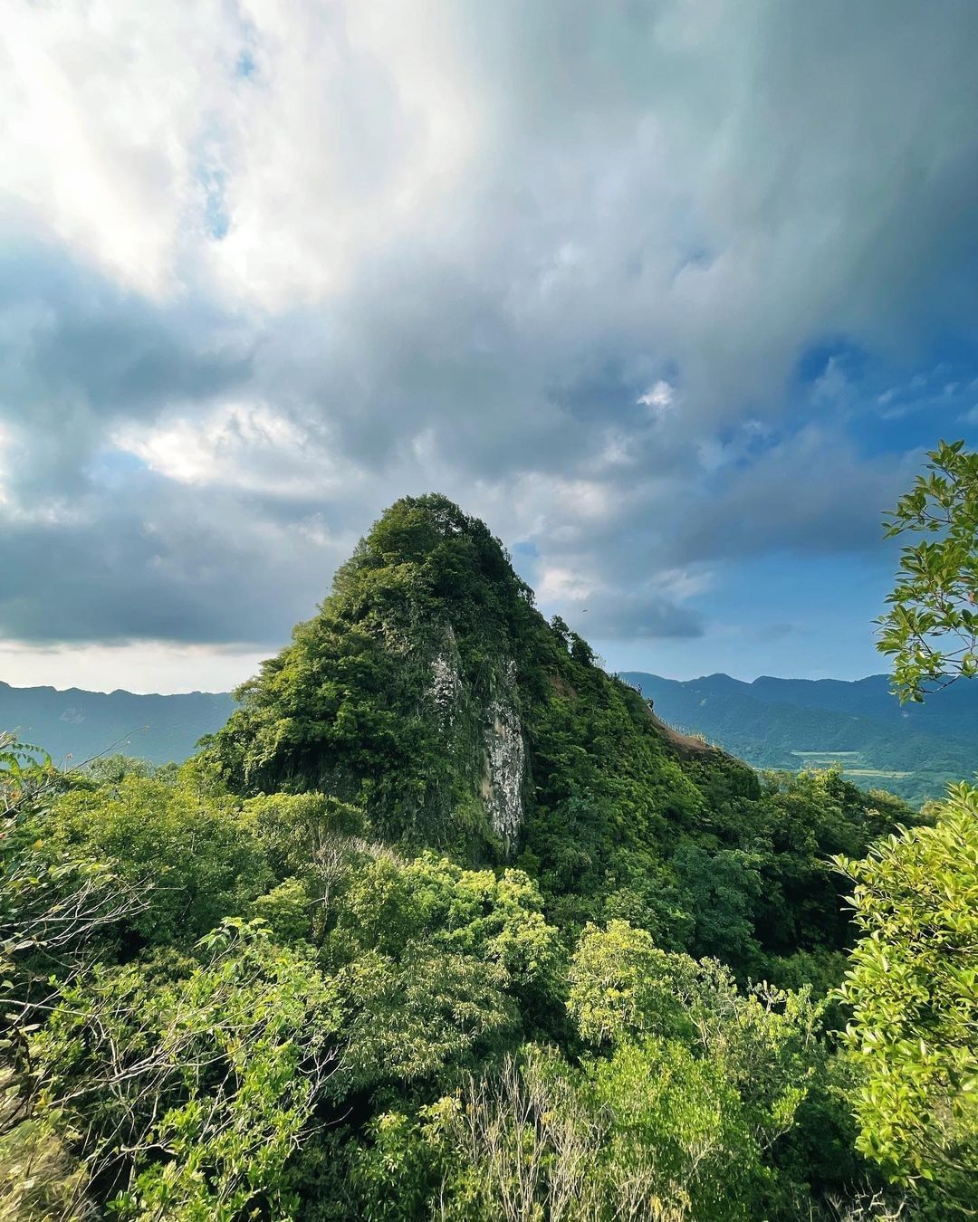 爬山練膽量！近乎垂直的鐵梯30分鐘就登頂！