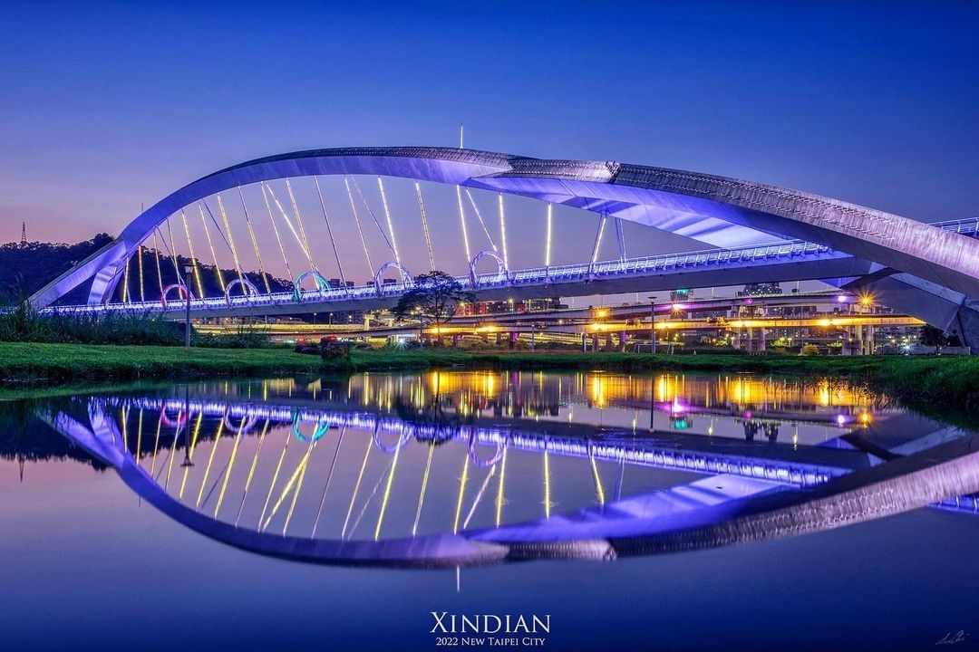 隱藏在新店的城市浪漫夜景