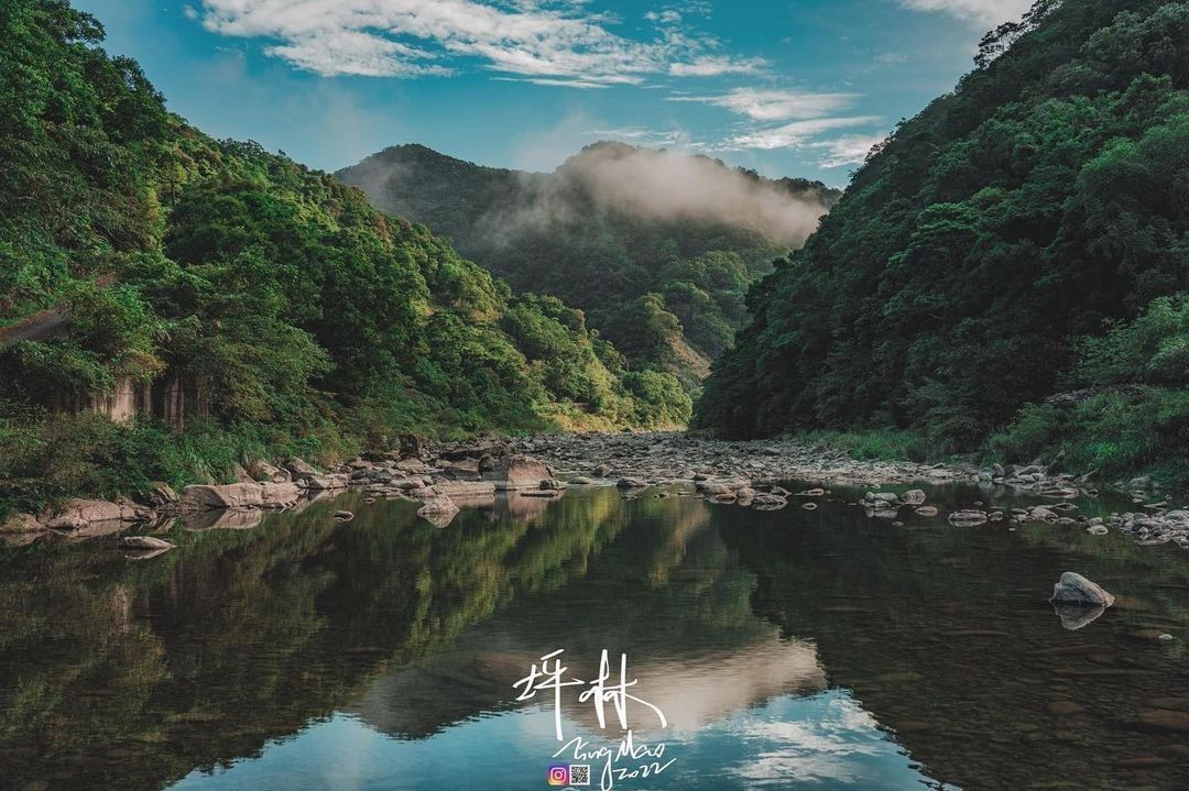 北勢溪發源於雙溪與頭城交界山區，是翡翠水庫的上游，因此成為水源保護區，水質十分清澈！