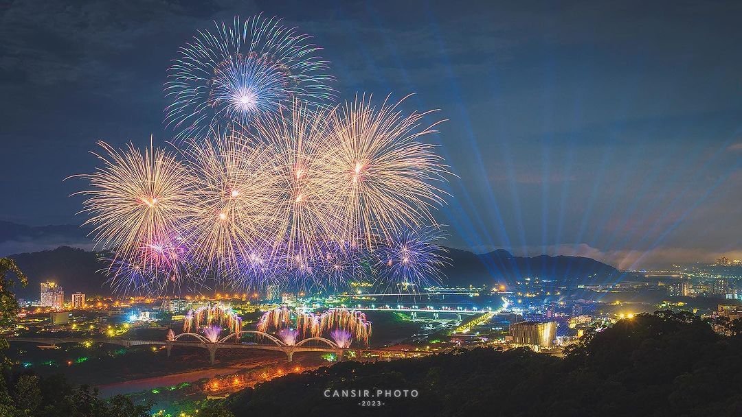 絢麗花火在新北！