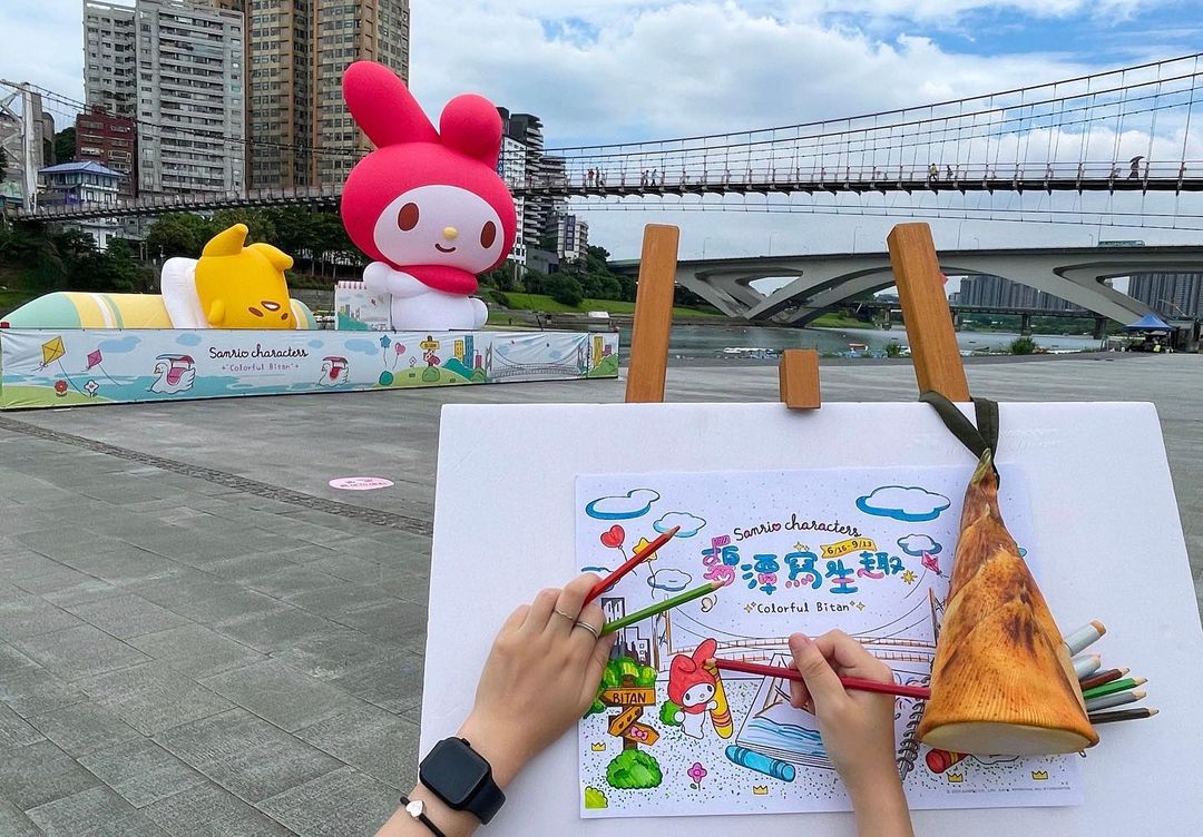 #碧潭寫生趣 今中午12點線上開報‼