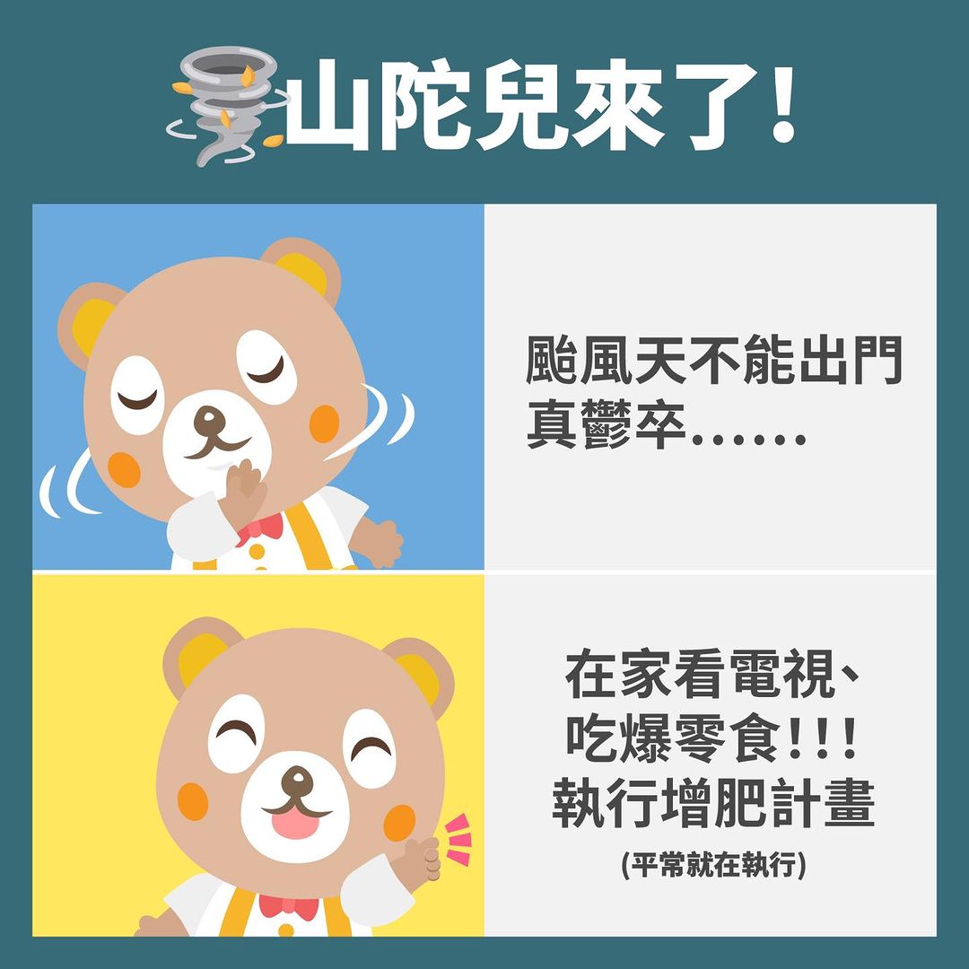 颱風山陀兒來勢洶洶