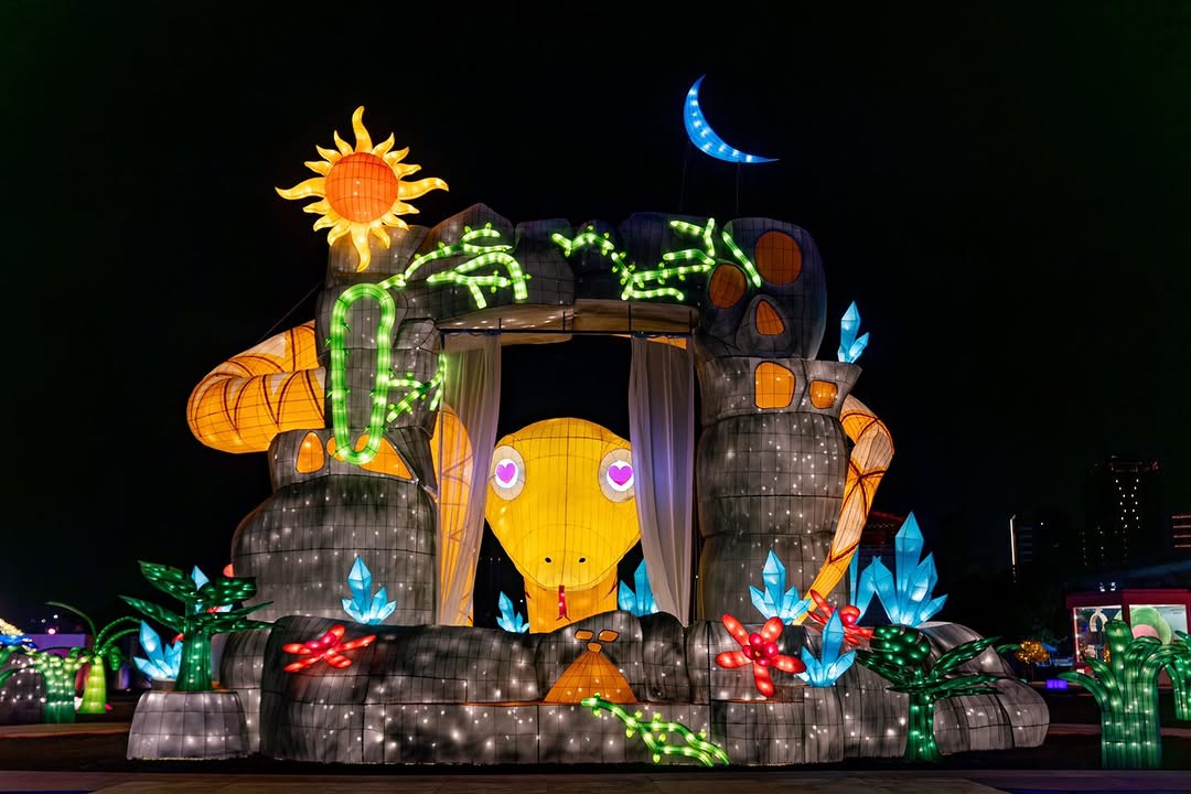 #2025新北燈會 靈蛇來了！新北嗨起來