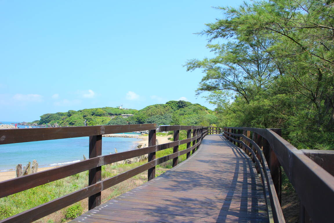 麟山鼻自行车步道景致