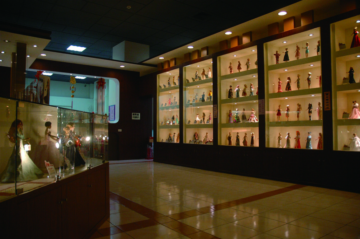 泰山區娃娃產業文化館芭比娃娃展示櫃