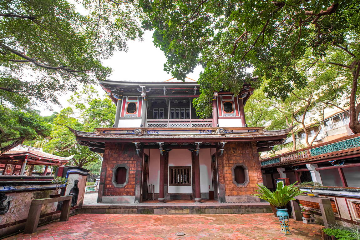 現存超過百年的林本源園邸