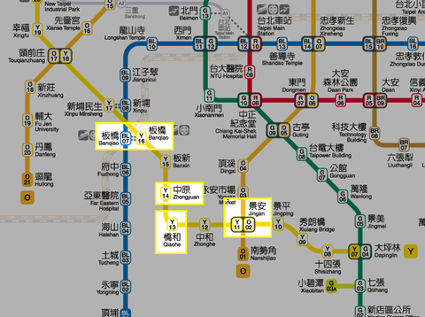 Circular Line MAP