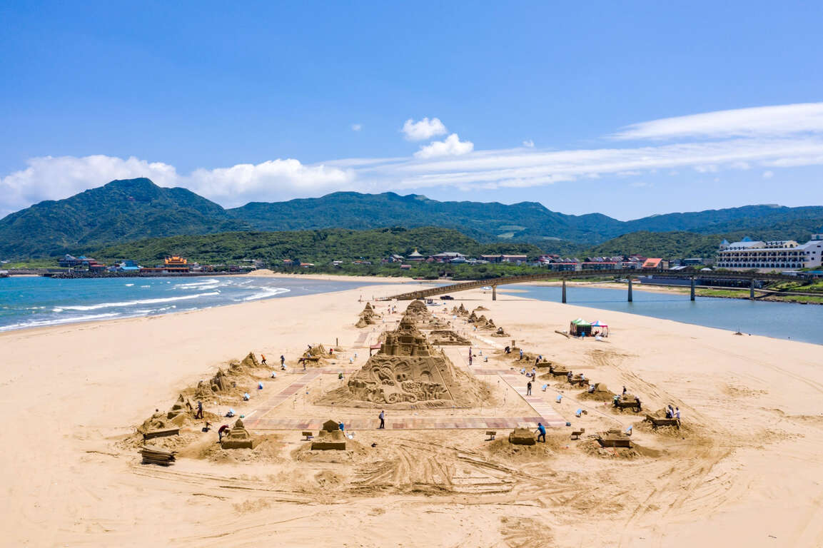 福隆沙雕空拍