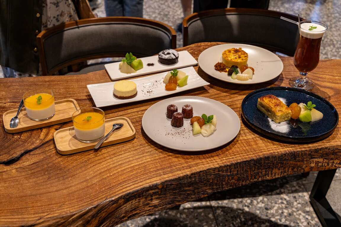 山海芳園精緻甜點與飲品