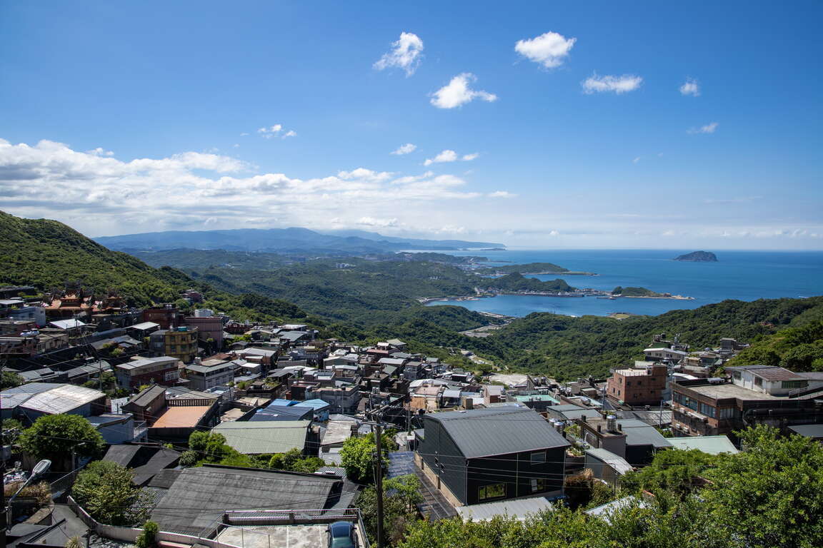 開成殿遠眺九份全景