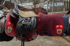 警用馬鞍、馬墊