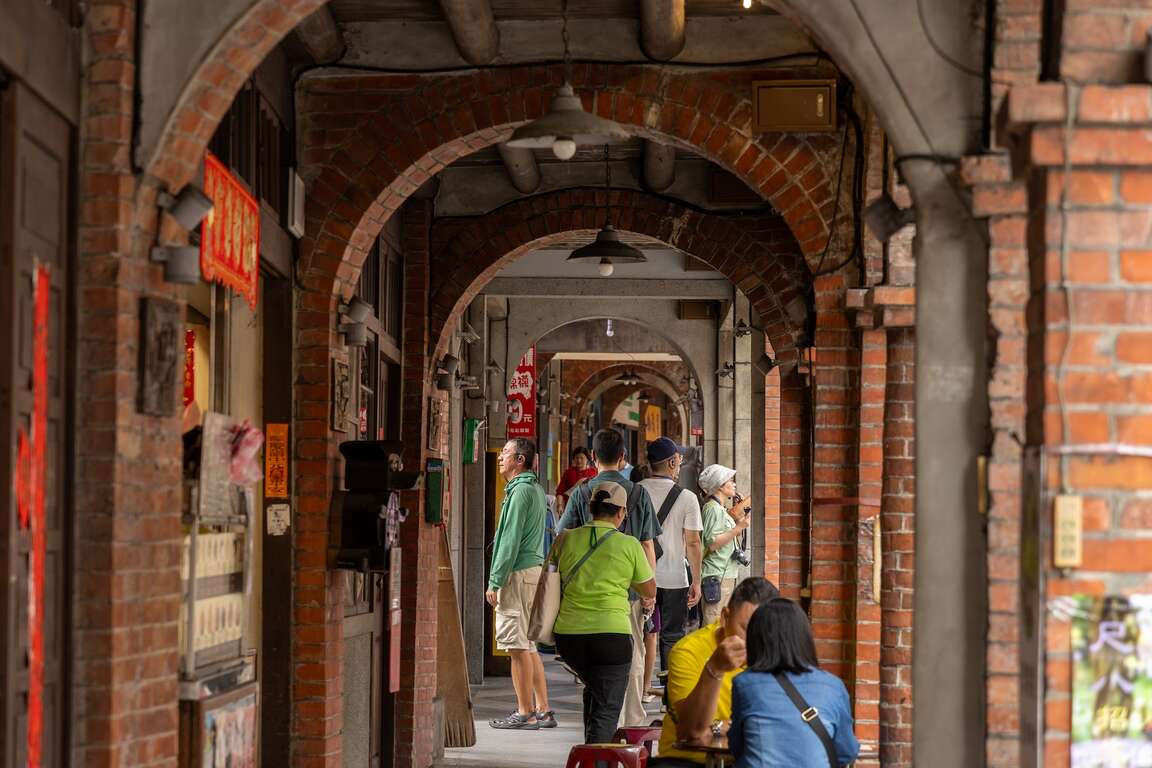 三峽老街亭仔腳