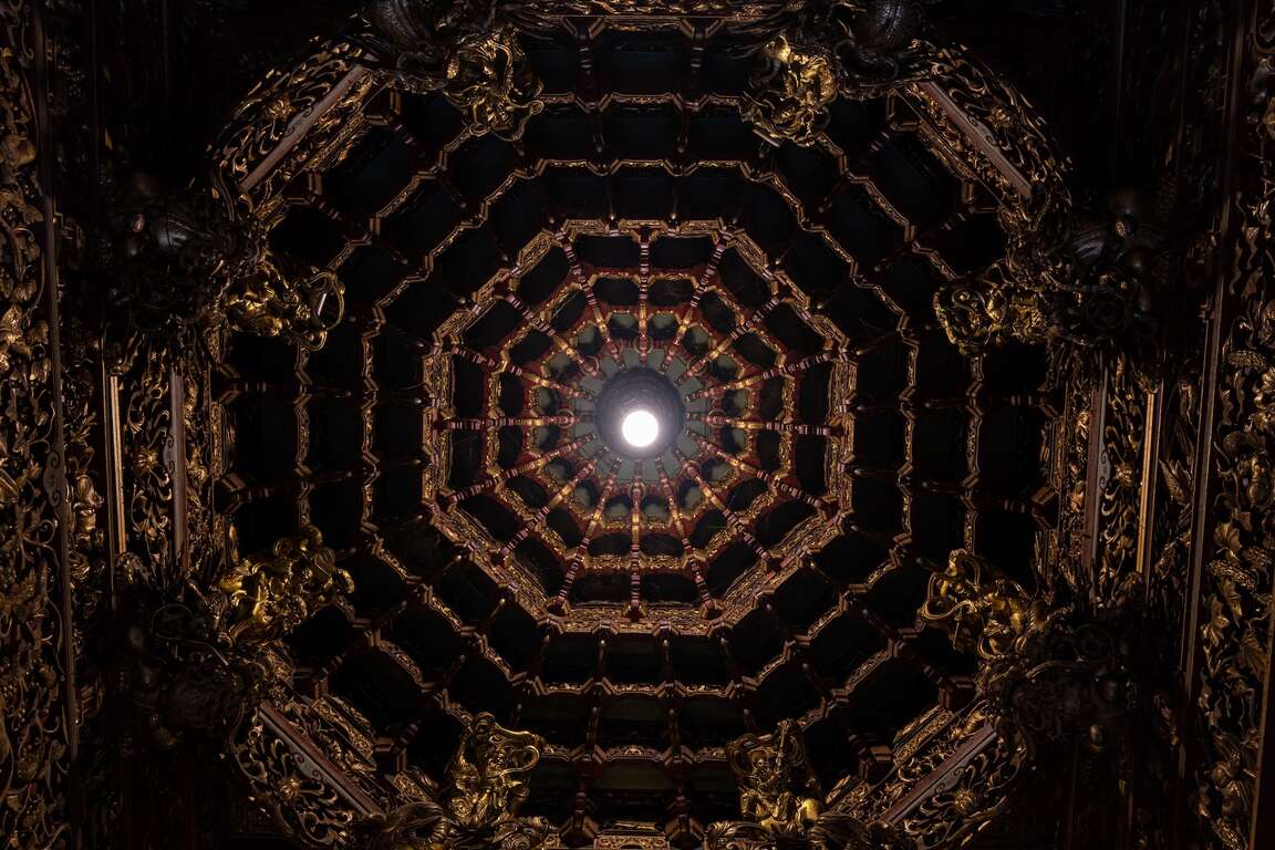 清水祖師廟藻井