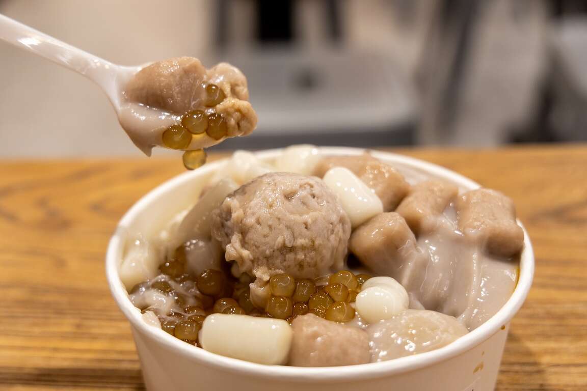 阿爸芋圆甘蔗芋圆冰