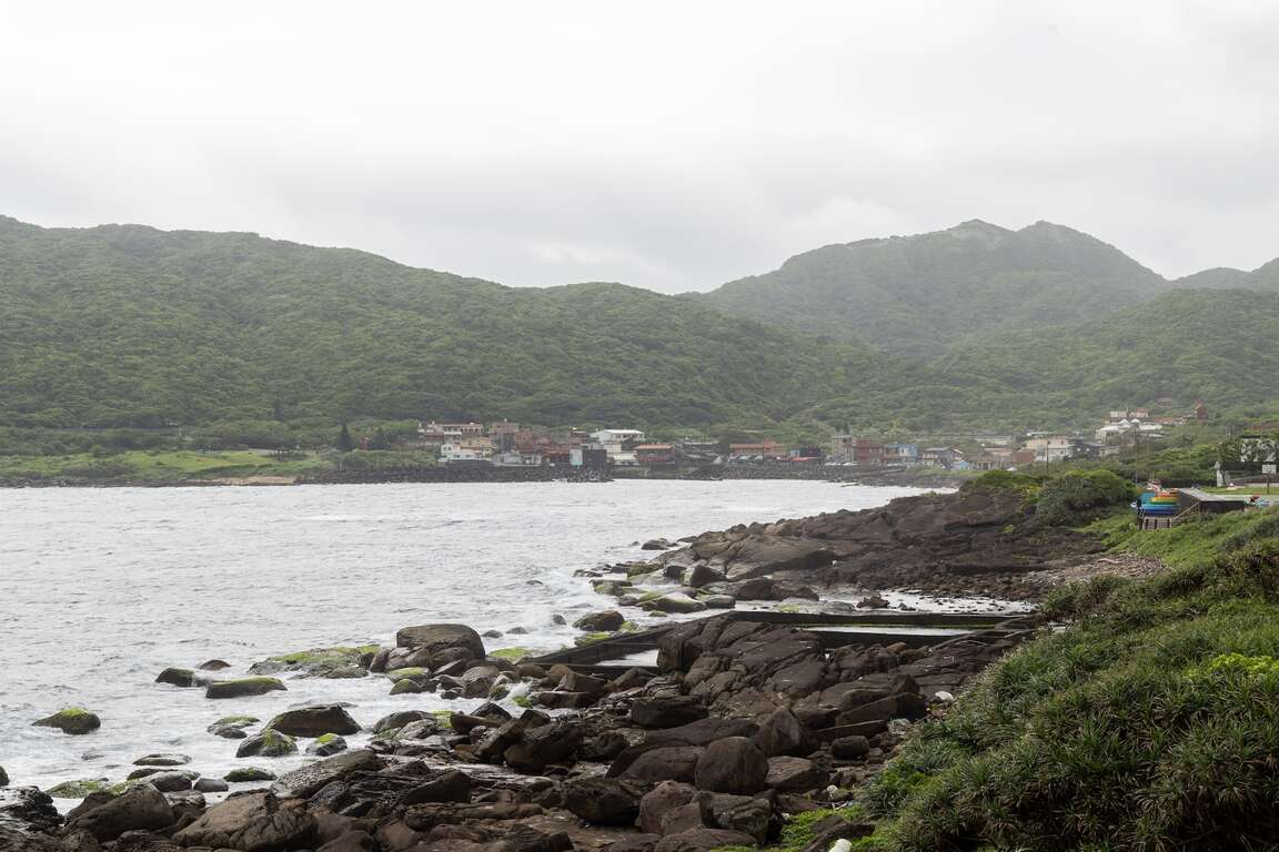 海洋資源復育園區-觀景平臺眺望卯澳漁港