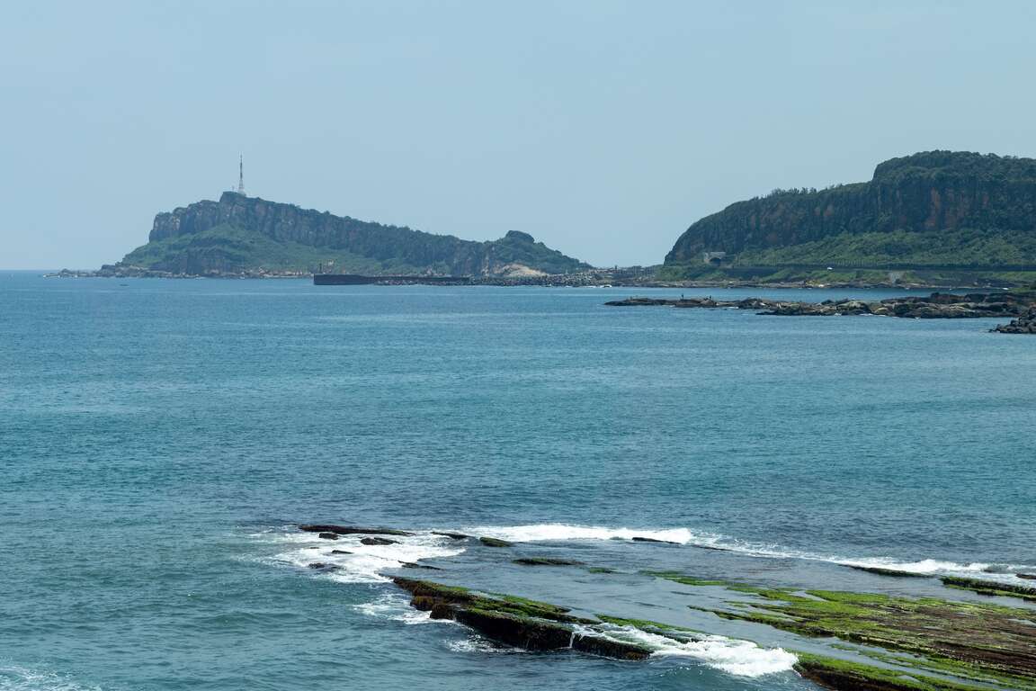 金山远眺野柳岬