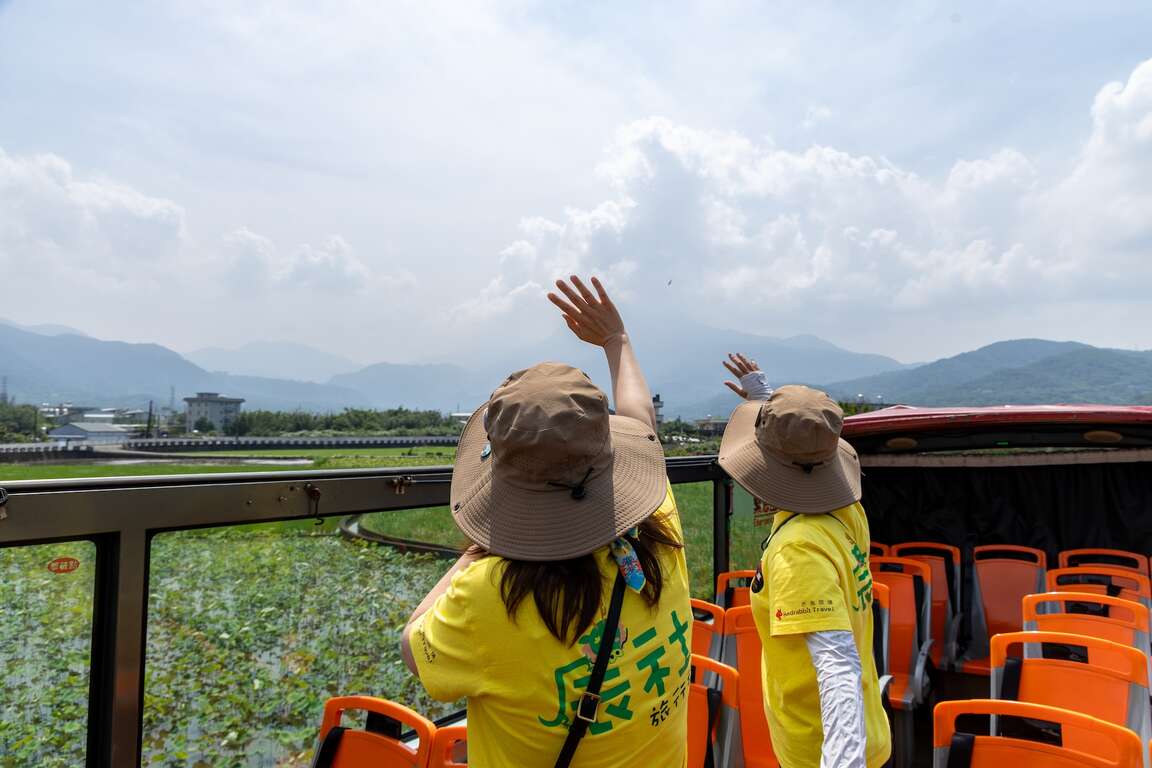 清水湿地与美人山
