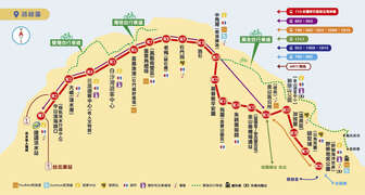 皇冠北海岸路线图