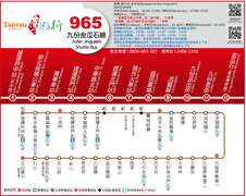 九份金瓜石线路线图