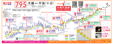 木栅平溪线路线图