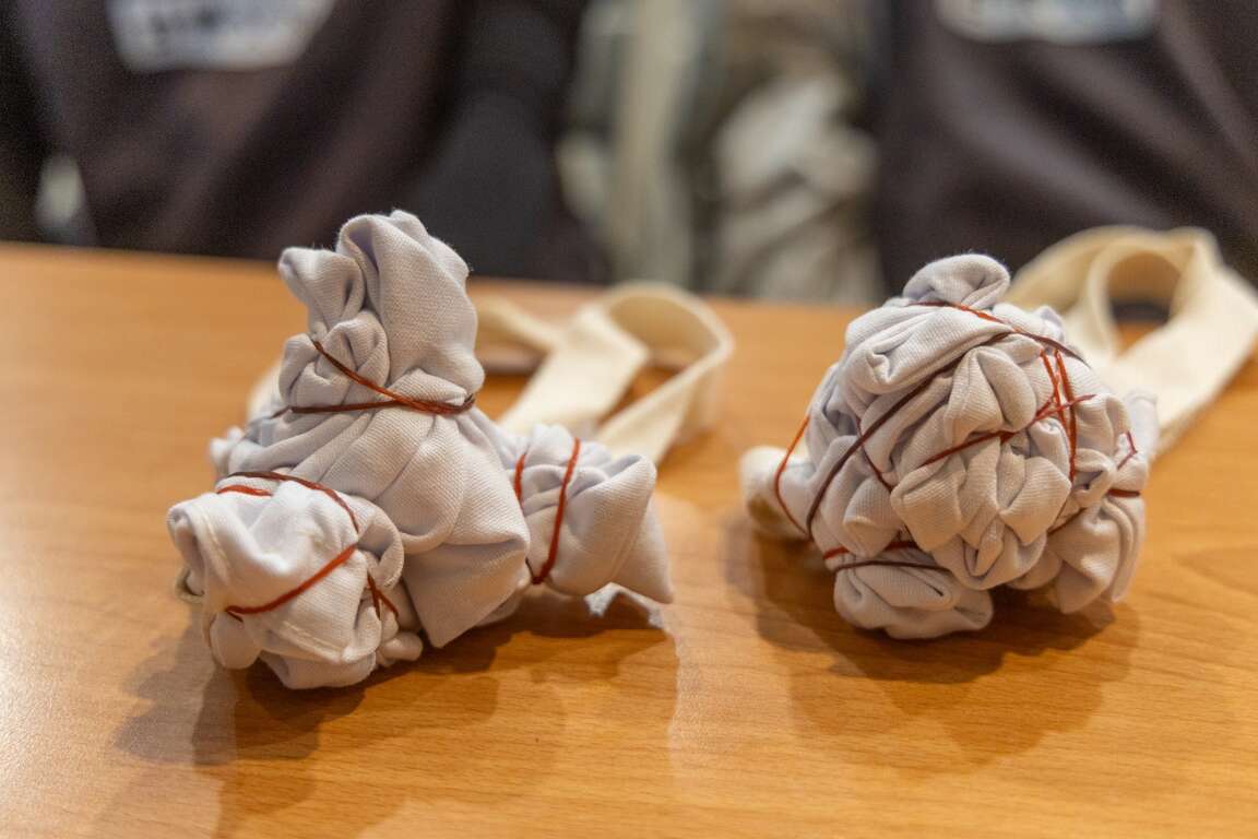 藍染體驗：各類技法創作自己的作品